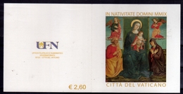 CITTÀ DEL VATICANO VATICAN VATIKAN 2009 NATALE CHRISTMAS NOEL WEIHNACHTEN € 0,65 LIBRETTO NUOVO UNUSED MNH - Postzegelboekjes