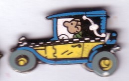 BD257 Pin's BD LAGAFFE FRANQUIN LA VOITURE Signé Dupuis Achat Immédiat - BD