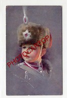 Futur SOLDAT-ENFANT-CASQUE-KINDER-HELM-UNIFORME-Preparation ENFANTINE Au Militaire-MUNK WIEN-Guerre 14-18-1 WK-Militaria - Weltkrieg 1914-18