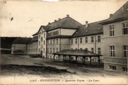 CPA AK Konigstein- Quartier Doyen, La Cour GERMANY (948967) - Koenigstein