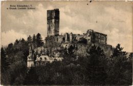 CPA AK Konigstein- Ruine U. Grossh Luxemb. Schloss GERMANY (948974) - Koenigstein