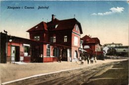 CPA AK Konigstein- Bahnhof GERMANY (948982) - Koenigstein