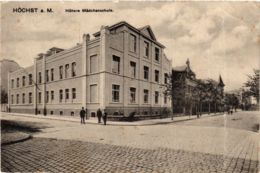 CPA AK Hochst- Hohere Madchenschule GERMANY (949706) - Hoechst