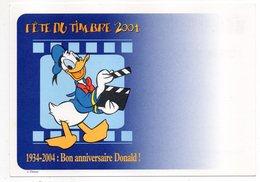 Disney ---2004--- 70ème Anniversaire De Donald.  ..( Fête Du Timbre  2004 )........ à Saisir - Other & Unclassified