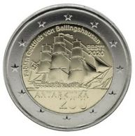 Pièce  Commémorative 2 Euros  Estonie  2020 UNC  " Antartica  " - Estonie