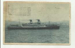 NAVE GIULIO CESARE N.G.I. NAVIGAZIONE GEN. ITALIANA  VIAGGIATA  FP - Steamers