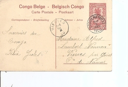 Congo Belge ( EP De 1920 De Coquilhatville Vers La Belgique à Voir) - Storia Postale