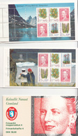 1996 Greenland Queen Orchids Flowers Booklet Complete @ BELOW FACE VALUE - Postzegelboekjes