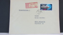 DDR: E-Fern-Brief Mit Selbstbedienungs-R-Zettel 50 Pf 1054 Berlin 888 A -mit Einlieferungsschein V 13.3.69  Knr: SbPÄ 2C - Labels For Registered Mail