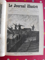 Le Journal Illustré. Reliure Recueil 1894-95 (104 N°). Calendrier Madagascar Tonkin Corée Chine Japon Verdi Dreyfus Ras - Magazines - Before 1900