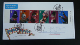 FDC Marionnettes Puppets GB UK 2001 - Puppets