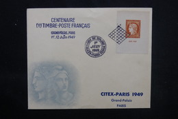 FRANCE - Enveloppe FDC En 1949, CITEX - L 52861 - ....-1949