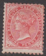 Australia-New South Wales ASC 33 1871 One Penny Red Perf 13,mint Hinged - Nuovi