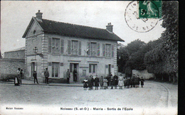 94, Noiseau, Mairie , Sortie De L'ecole - Noiseau