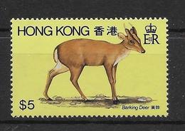 Thème Animaux - Gibier - Cerfs - Biches - Antilopes - Hong Kong - Neuf ** Sans Charnière - TB - Selvaggina