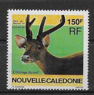 Thème Animaux - Gibier - Cerfs - Biches - Antilopes - Nouvelle Calédonie - Neuf ** Sans Charnière - TB - Selvaggina