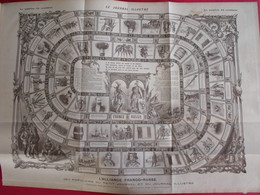 Le Journal Illustré. Reliure Recueil 1892-93 (105 N°). Calendrier Jeu De L'oie Rossini Dahomey Siam Dodds Lynchage Nancy - Magazines - Before 1900