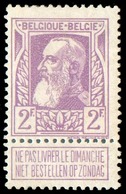 N°80 - 2Fr. Grosse Barbe. Avec Trace De Charnière, X.  - 15159 - 1905 Thick Beard