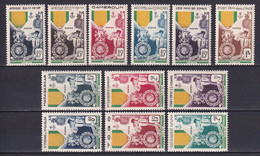 1952 - SERIE COLONIALE MEDAILLE MILITAIRE ** MNH - COTE = 218 EUR. - 1952 Centenaire De La Médaille Militaire