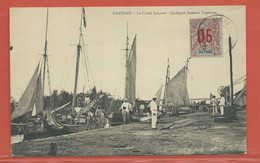 GUYANE CARTE POSTALE AFFRANCHIE DE 1913 DE CAYENNE - Lettres & Documents