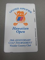 Tamura Phonecard,the 28th Hawaiian Golf Open,mint - Hawaii