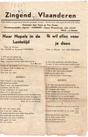1940-45 WW2 AALST FOSCO VAN CAUTER VERHAEST AALST - Manuscripts