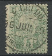 Maroc Postes Locales (1893) N 46 (o) (cachet Brundo) - Postes Locales & Chérifiennes