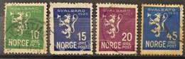NORWAY 1925 - Canceled - Sc# 111-114 - Complete Set! - Usati