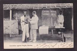 CPA Inde India Bombay Médecine Vaccination Circulé - Inde