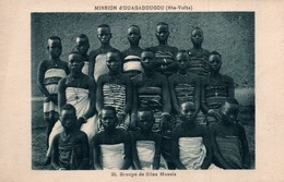 Groupe De Filles Mossis (Haute-Volta) Mission D'Ouagadougou - Carte N° 30 - Afrika