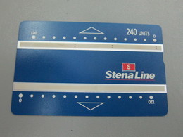 L&Gyr Phonecard, StenaLine Ferry Boat Phonecard,725L, 240Units,used - Schweden