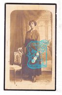 DP Foto - Rachel Alida Bauwens 29j. ° Brugge 1895 † Oostende 1925 X Ernest Warnez - Images Religieuses