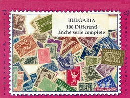 MIX DI 100 FRANCOBOLLI ASSORTITI SCELTI NUOVI DI BULGARIA - 100 BULGARIAN MINT STAMPS - Lots & Serien