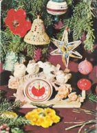 CPA PLANTS, MUSHROOMS, CLOCK, ORNAMENTS - Pilze