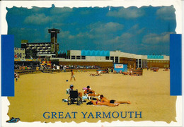 Central Beach Great Yarmouth. Norfolk. Mint Uncirculated Postmark - Great Yarmouth