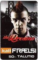 Faroe - Kall, The Dreams #1, 50Kr. GSM Refill, Exp.01.2009, Used - Isole Faroe