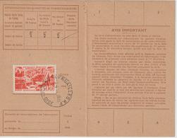 Carte Abonnement 1953 Versailles RP Cachet Horoplan - 1921-1960: Modern Period