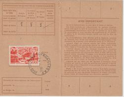 Carte Abonnement 1953 Versailles RP Cachet Horoplan - 1921-1960: Période Moderne