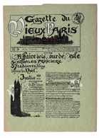 Albert ROBIDA, SOUS LA DIR. DE - Gazette Du Vieux Paris - Non Classés