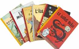 HERGÉ - Lot De 15 Albums, Plusieurs En édition Original - Sin Clasificación