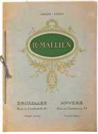 R. MALLIEN - 1909-1910. [Catalogue De Fourrures] De La - Sonstige & Ohne Zuordnung