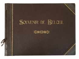 [BELGIQUE] Antoine VASSE - Souvenir De Beloeil. Dédié à - Cartes Topographiques