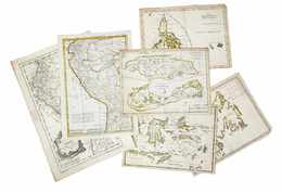 PAYS DIVERS. 25 Cartes Ou Plans Issus De Différents Ouv - Topographical Maps