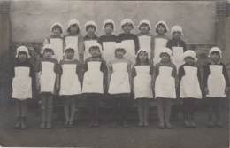 Fêtes - Enfants - Carte-Photo - Déguisement Ecole - Soubrettes - Photographe Gauvin Saint-Eloy-les-Mines Thiers 63 - Karneval - Fasching