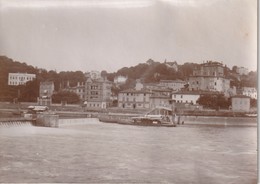 Photo Vers 1900 LYON - L'Ile Barbe, Le Barrage, Péniche (A219, Ww1, Wk 1) - Lyon 9