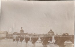 Photo Vers 1900 LYON - Pont De La Guillotière, Tramway (A219, Ww1, Wk 1) - Lyon 2