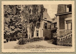 Bonsecours Institut D' Hydrothérapie Du Docteur Voet.  Sortie Du Parc  Dos Divisé  Pas écrite - Péruwelz