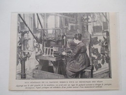 France  - Machine "Môleux"  Découpeuse Des Toles   -  Coupure De Presse De 1920 - Autres Appareils