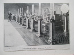 CLICHY LA GARENNE (92)  - Le Bureau D'emeteurs à Gaz  -  Coupure De Presse De 1902 - Andere Geräte