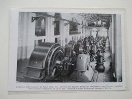 VARZO   - Groupe électrique   -  Coupure De Presse Italienne De 1924 - Andere Geräte